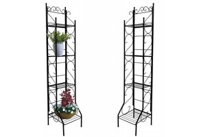 Plantenrek - 4 planken - 30x29x148 cm