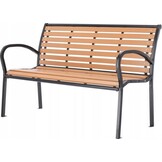 Tuinbank - bruin - 125x60x80 cm