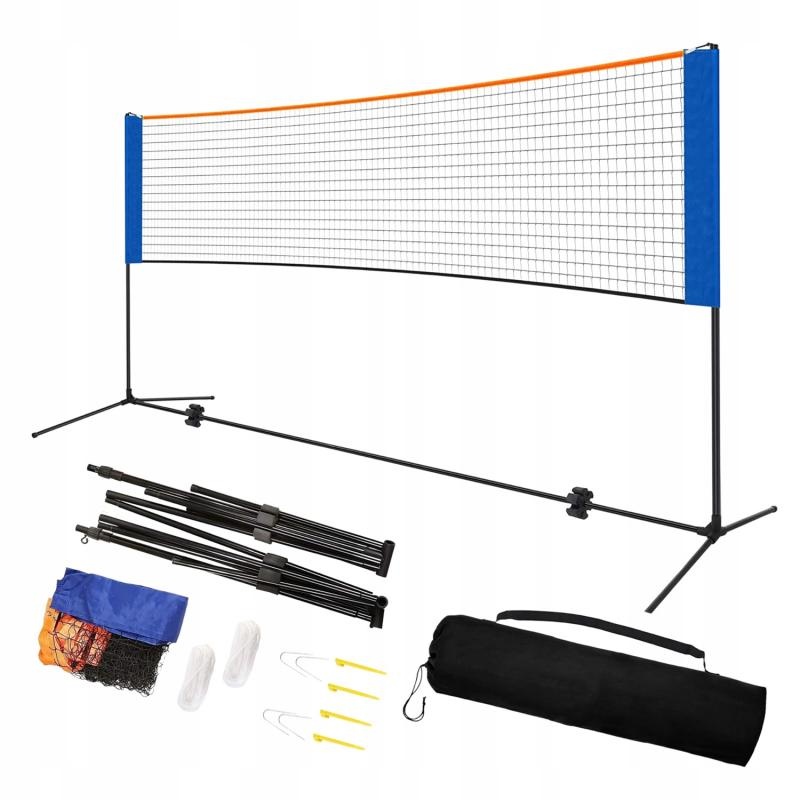 Verstelbaar volleybalnet - Multifunctioneel - 305x103x95/155/225 cm
