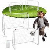 Voetbaldoeltjes - zwart - 124x96x61cm