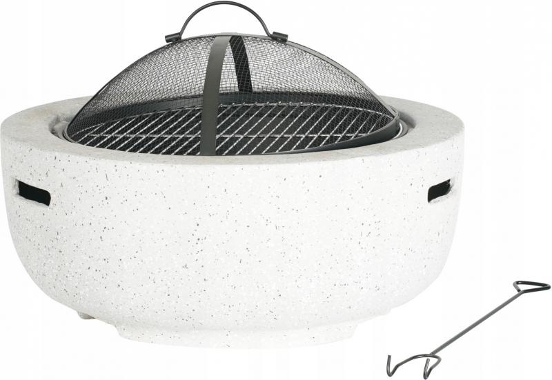 Vuurschaal met deksel - 60x60x42 cm - Asbak