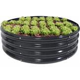 Verhoogde moestuinbak - Antraciet - 120x120x30cm