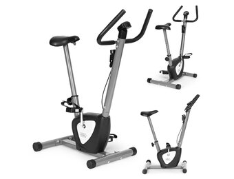 Hometrainer met computer - Inclusief computer - Verstelbaar zadel - Weerstandsniveaus