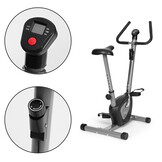 hometrainer met computer - Fiets - Verstelbaar zadel - LCD display