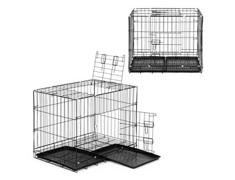 Hondenbench - metaal - groot -  67 x 59 x 83 cm
