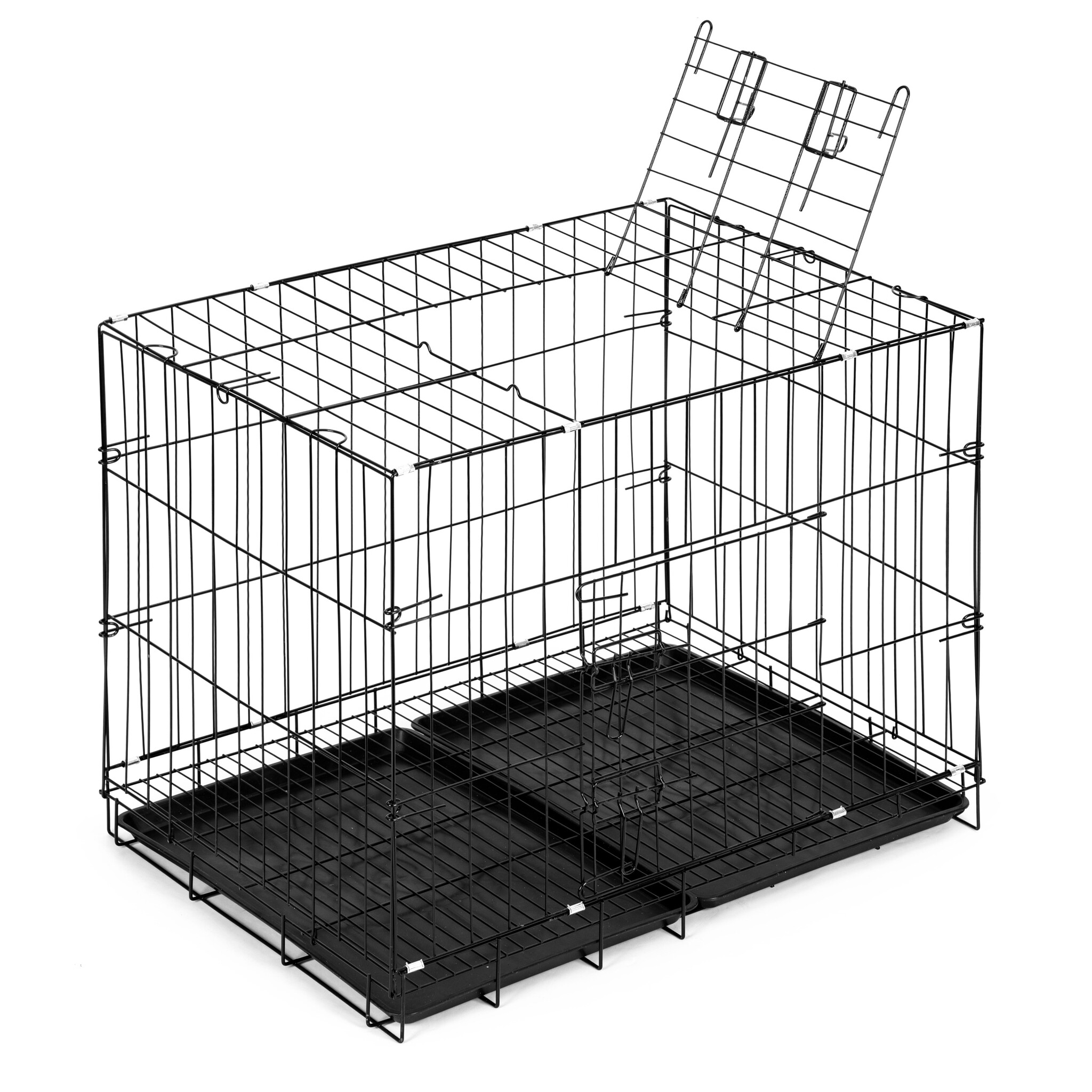 Hondenbench - metaal - groot - 67 x 59 x 83 cm
