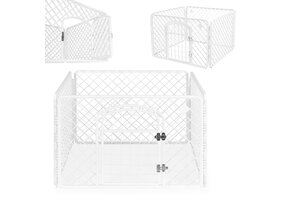 Dierenkooi - wit - groot - kooi - 60 x 91 x 91 cm