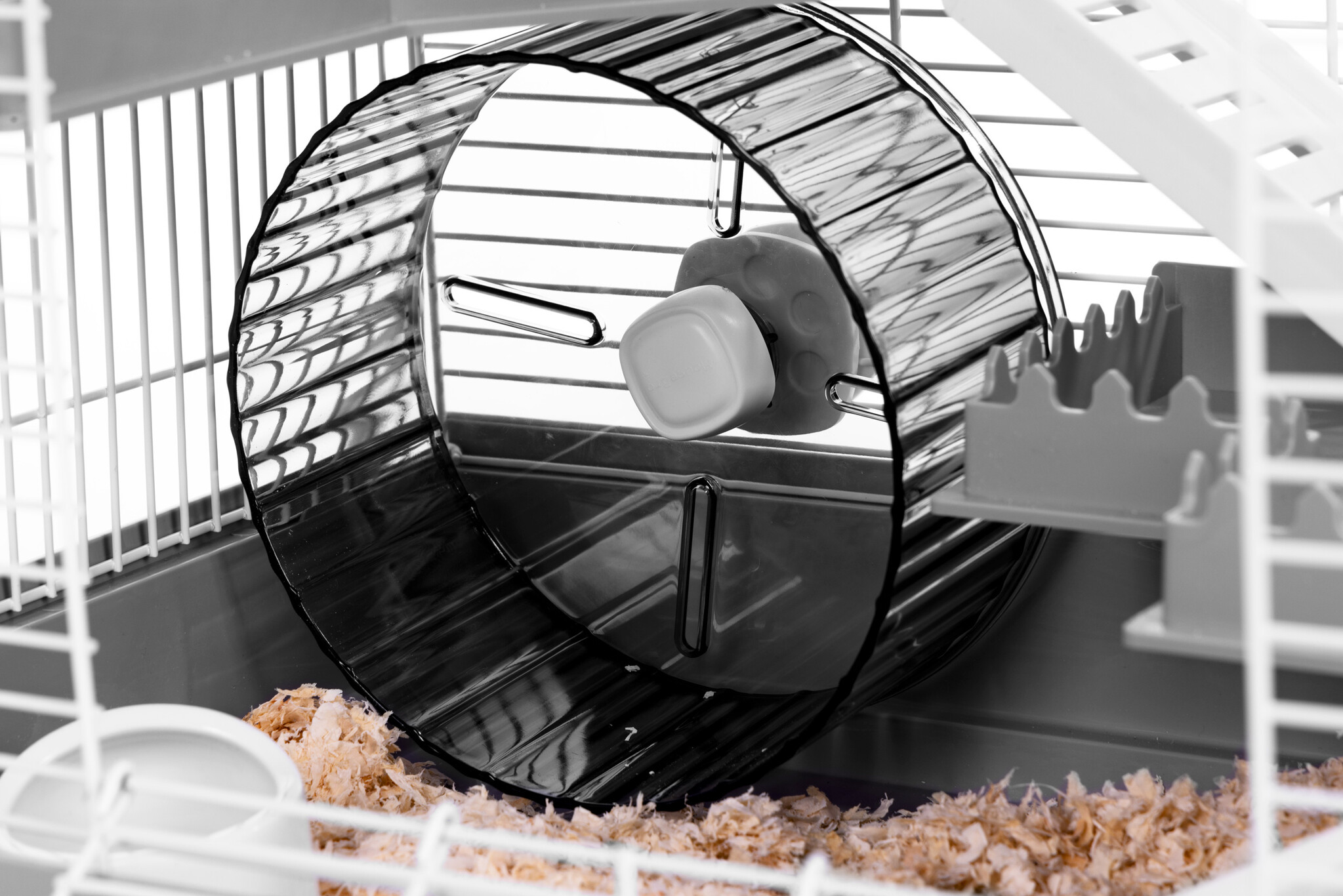 Hamsterkooi compleet - zaagsel - voer - 30 x 46 x 29 cm