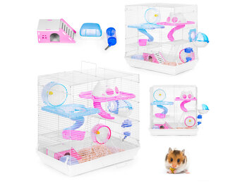 Knaagdierkooi compleet - Hamster, cavia - Volledige uitrusting