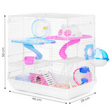 Knaagdierkooi compleet - Hamster, cavia - Volledige uitrusting