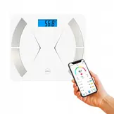 Slimme weegschaal - Bluetooth - Personenweegschaal - Wit