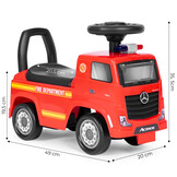 Loopauto brandweer mercedes - duwauto - brandweerwagen
