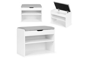 Schoenenbank - 30 x 60 x 47 cm - met zitje