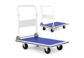 Plateauwagen opvouwbaar 300kg - Magazijnplatformtransportwagen