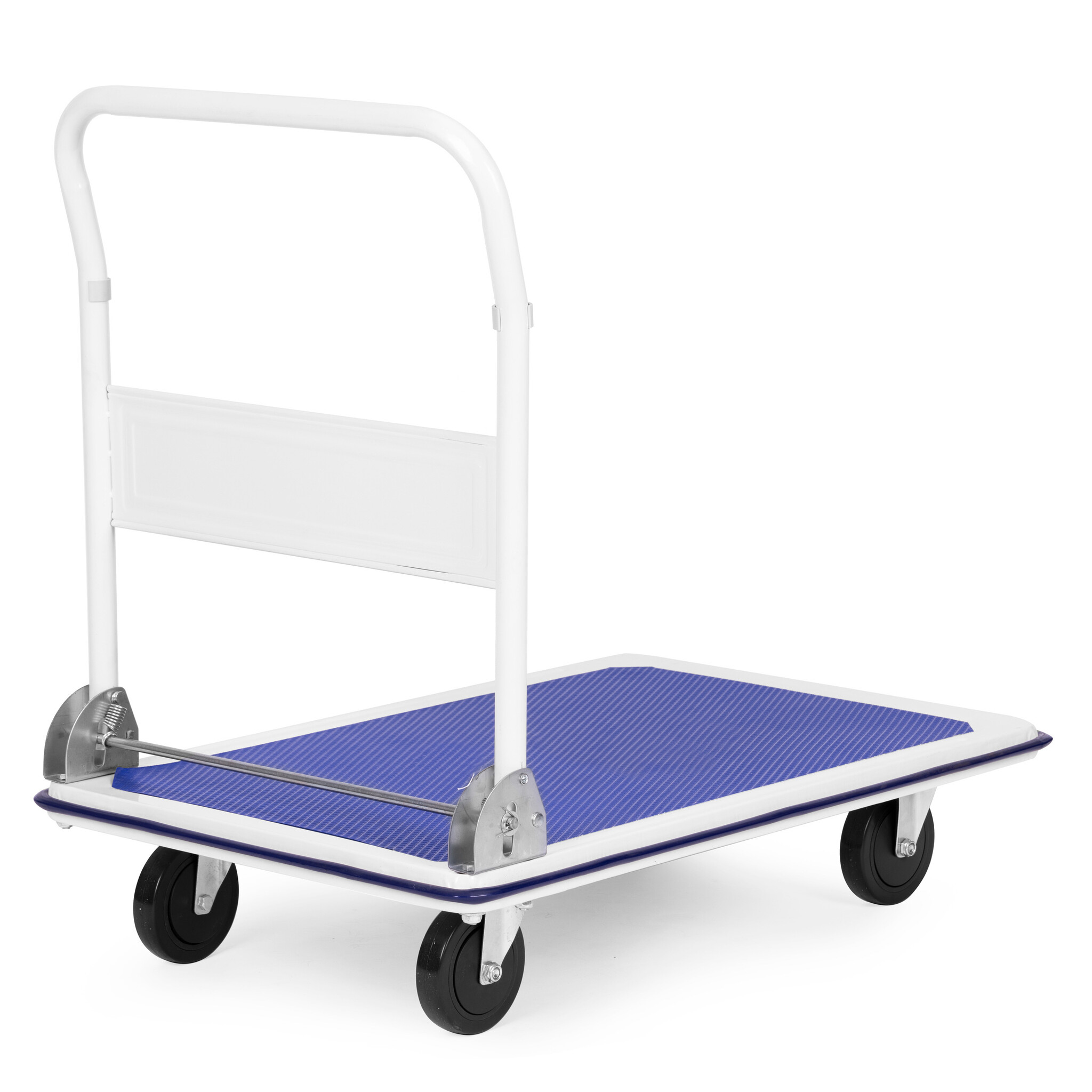 Plateauwagen opvouwbaar 300kg - Magazijnplatformtransportwagen
