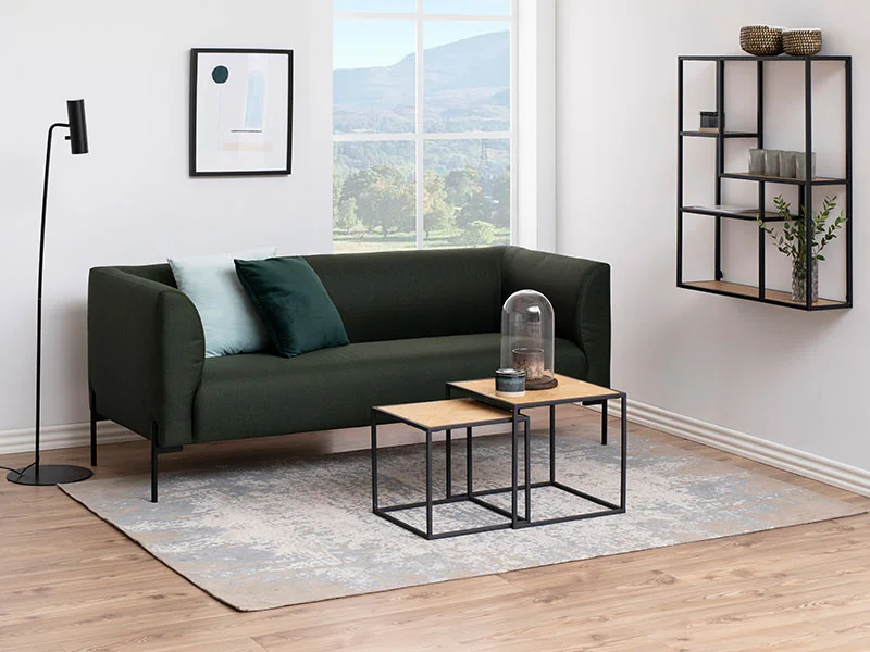 Nesttafels lofoten design - set van 2 - salontafels - 50 x 40 cm