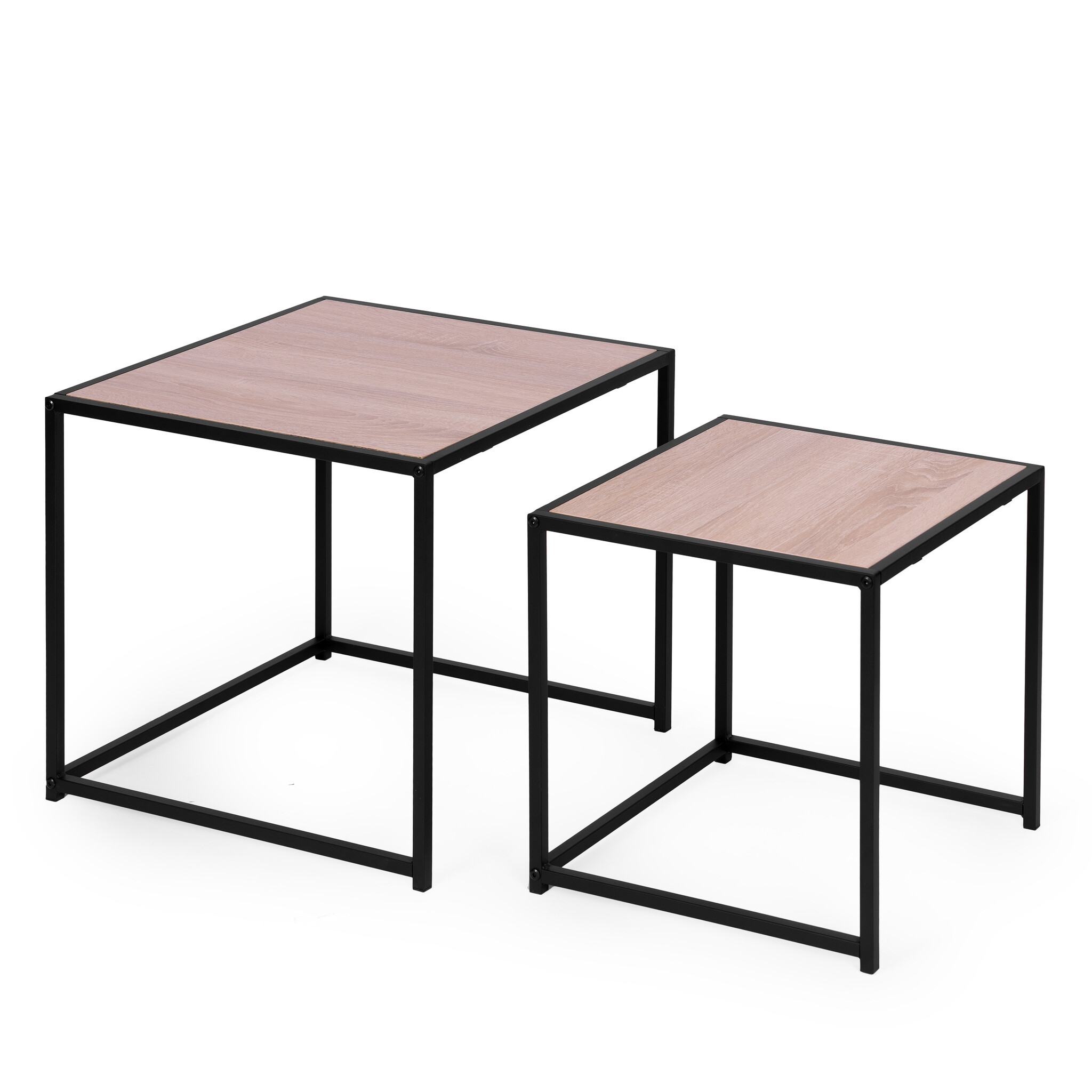 Nesttafels lofoten design - set van 2 - salontafels - 50 x 40 cm