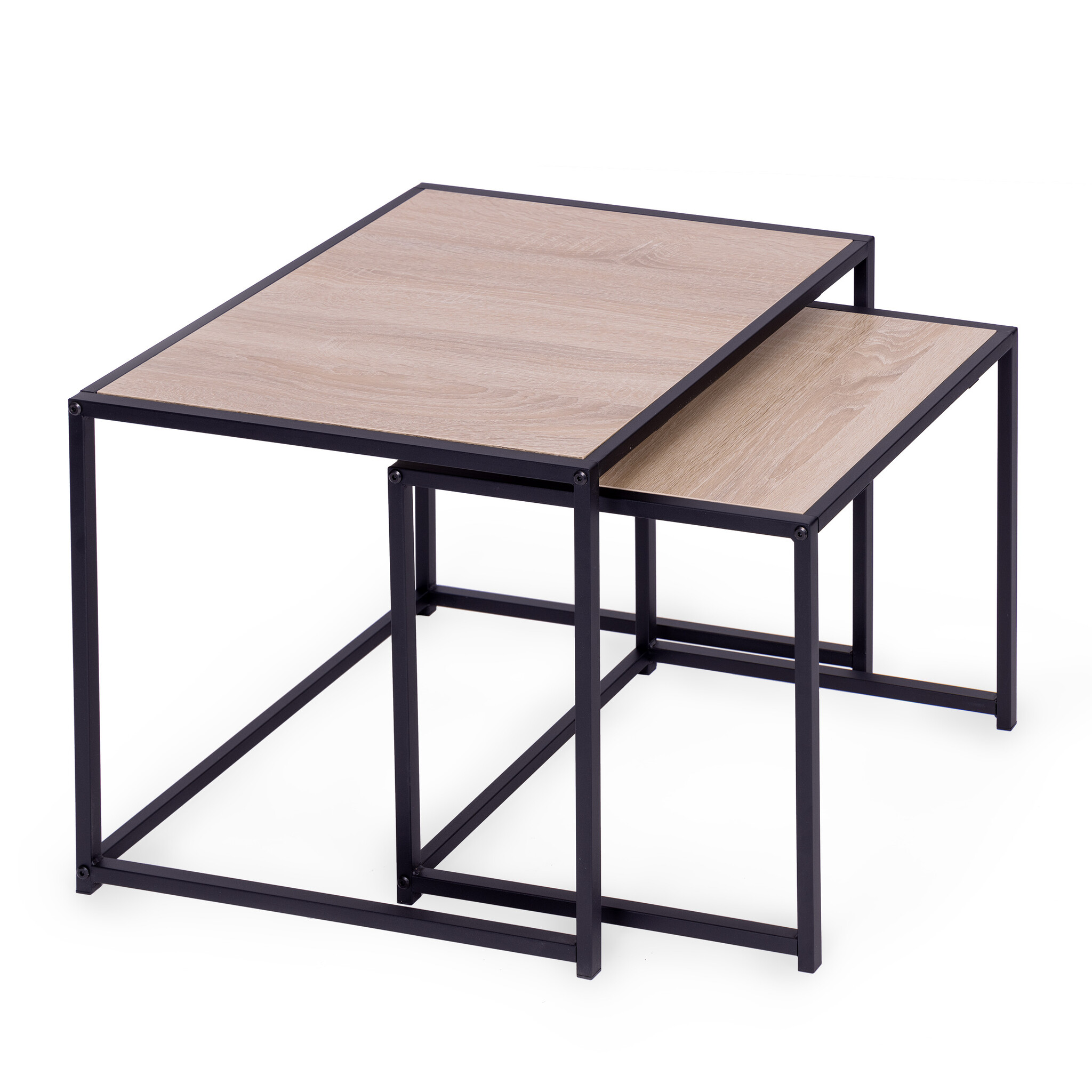 Nesttafels lofoten design - set van 2 - salontafels - 50 x 40 cm