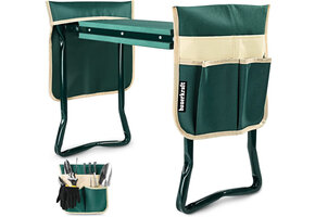 Tuinkruk met opbergvakken - Opvouwbaar - 4in1 - Knieler