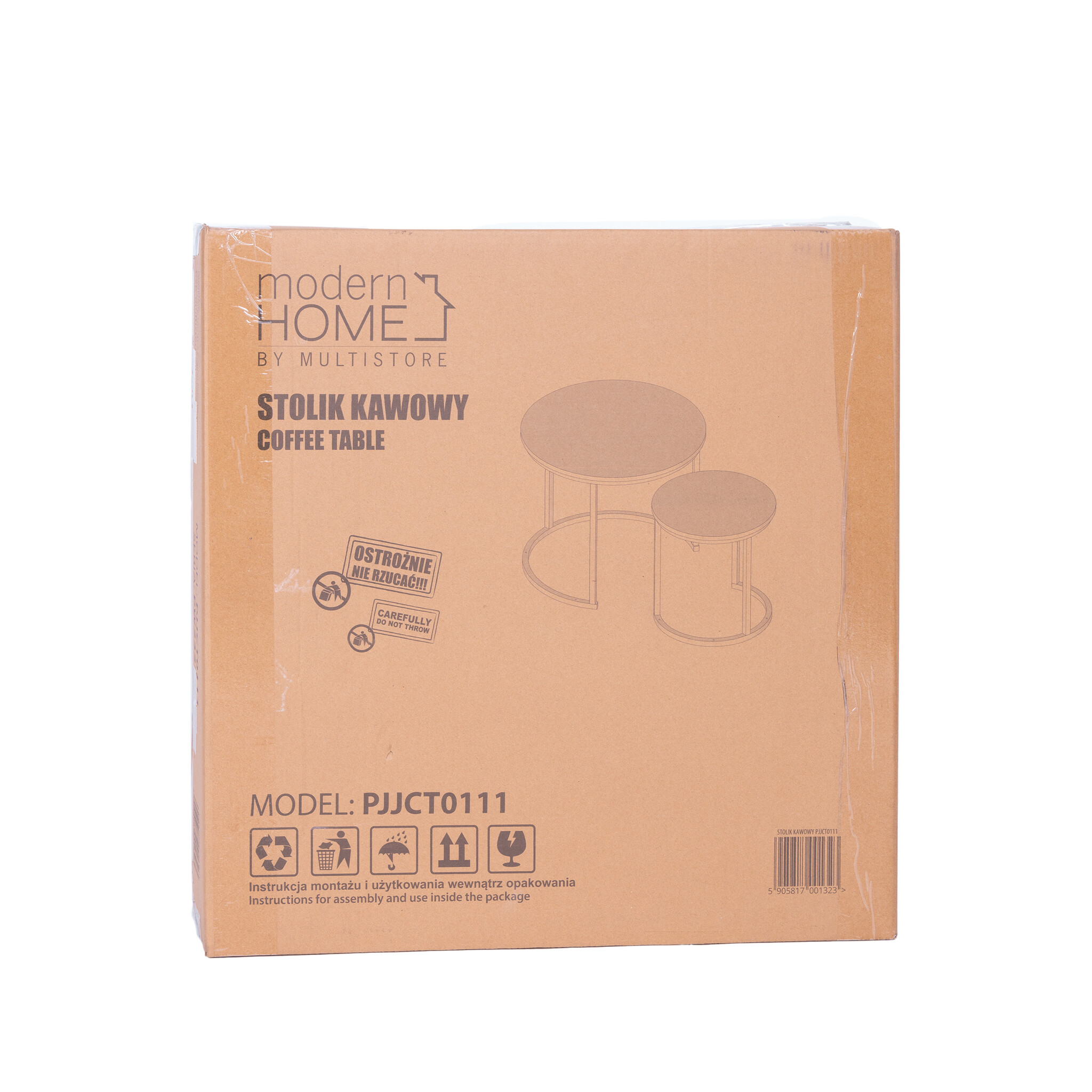 Nesttafels scandinavisch design - rond - Lofoten - set van 2