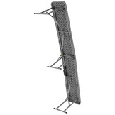Inklapbare cateringbank - grijs - 183x28x43cm