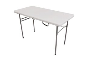 Inklapbare cateringtafel - 120x60 - Wit - 100kg