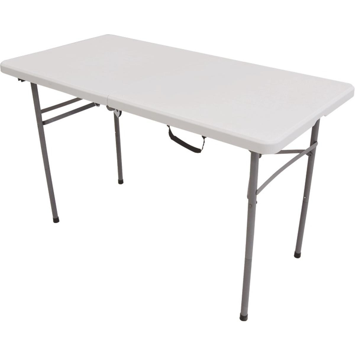 Inklapbare cateringtafel - 120x60 - Wit - 100kg