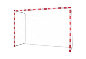 Voetbaldoel - Zwart - Staal - 300x160x90cm