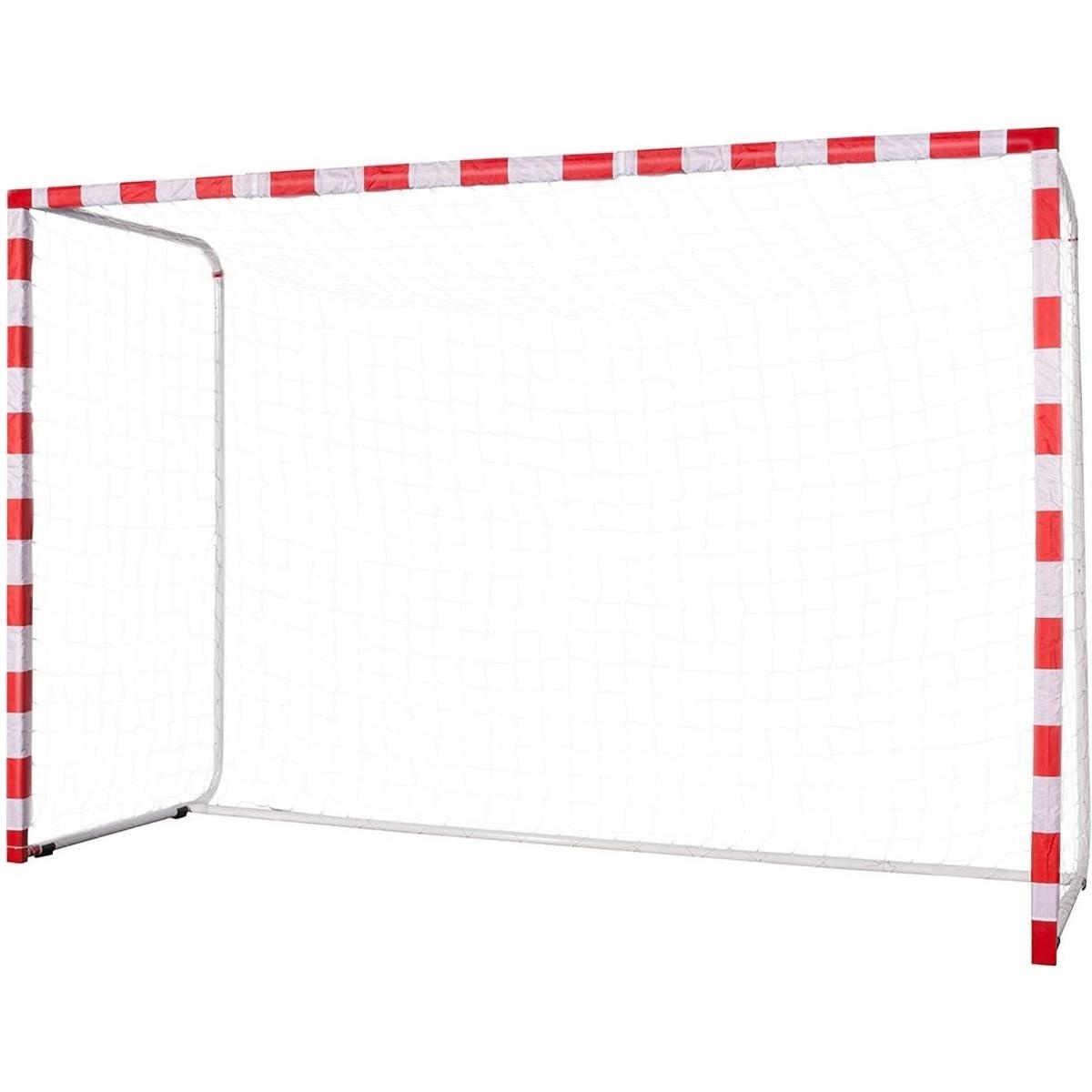 Voetbaldoel - Zwart - Staal - 300x160x90cm
