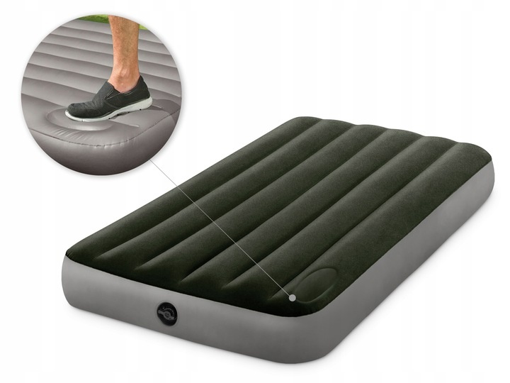 Intex luchtbed met pomp - Groot - Ingebouwde pomp - 191 x 99 x 25cm