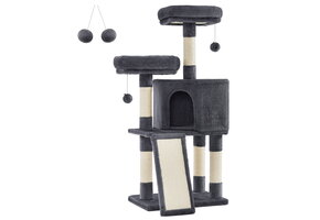 Krabpaal - Grijs - 50 x 35 x 115 cm