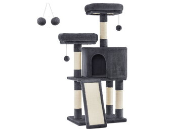 Krabpaal - Grijs - 50 x 35 x 115 cm