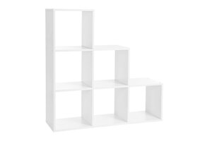 Kubusvormige wandkast - Wit - 97.5 x 29 x 97.5 cm