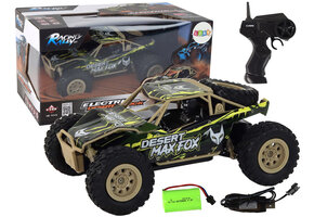 R/C terreinwagen - 1:24 - Bruin-Groen - 20 km/u