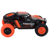 RC auto 1:24 oranje - Terreinwagen - Afstandsbestuurbaar - Schaalmodel