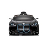 Kinder Accu Auto BMW I4 Zwart - 4x4 - Elektrisch