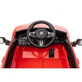 BMW M4 kinderauto - Rood - Batterij - 120x65x48cm