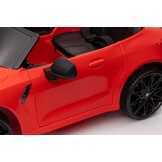 BMW M4 kinderauto - Rood - Batterij - 120x65x48cm
