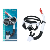 Duikbril snorkel set bestway - White - 24069