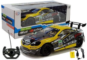 RC auto 1:10 geel - Schaal 1:10 - R/C - Sportwagen