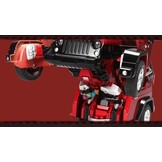 Transformatie speelgoedauto rood - Robot - Op afstand bestuurbaar - RC - Jeep