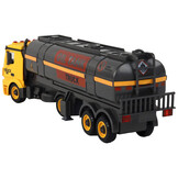 Speelgoed tankwagen bouwpakket DIY - Geel - Licht en geluid