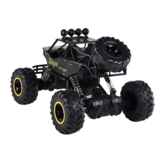 RC rock crawler 1:12 - Zwart - 4x4 - 2,4 GHz - 20 km/u