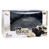 RC rock crawler 1:12 - Zwart - 4x4 - 2,4 GHz - 20 km/u
