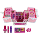 Kinder make-up koffer - Roze - Groot