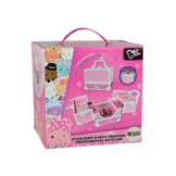 Kinder make-up koffer - Roze - Groot