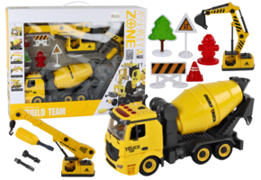 Speelgoed betonmixer - Geluid - Licht - 1:12 - DIY