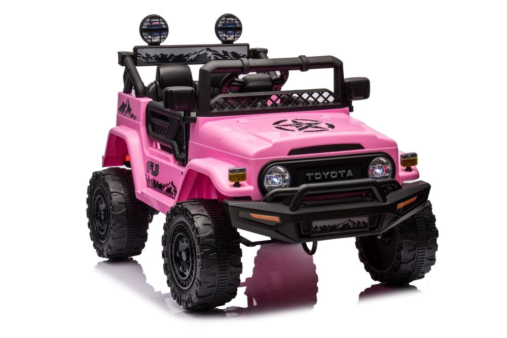 Roze kinderauto Toyota FJ Cruiser - 4x4