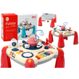 Speeltafel voor kinderen - Rood - Materiaal: Kinderpaneel