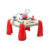 Speeltafel voor kinderen - Rood - Materiaal: Kinderpaneel